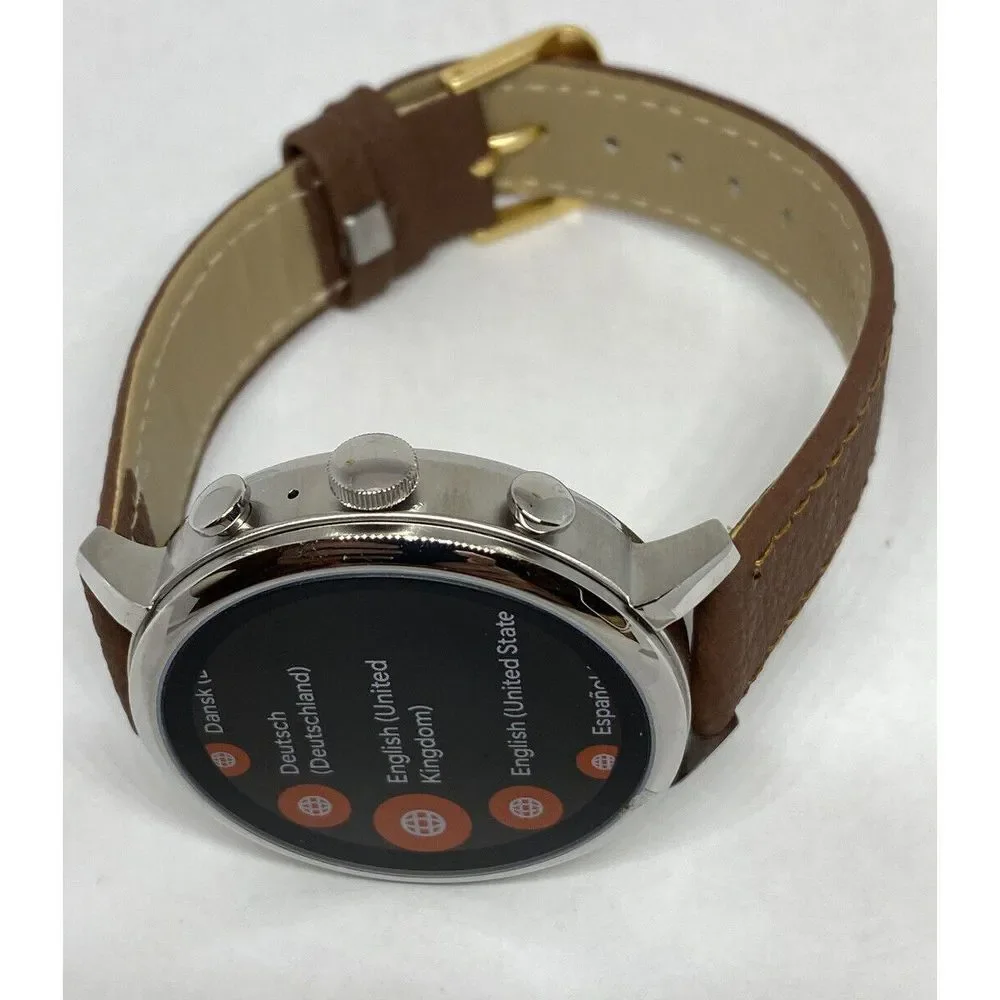 Fossil Gen 4 Authentic Digital Dial Smart Watch Custom Band FTW6017 DC120